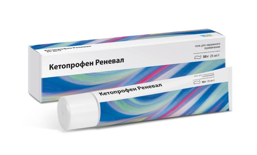 фото упаковки Кетопрофен Реневал