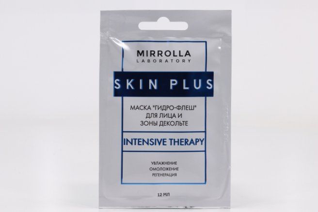 фото упаковки Skin Plus Маска-детокс для лица и зоны декольте Гидро-флеш