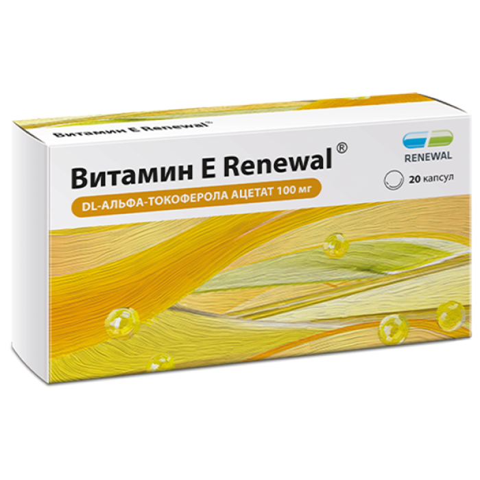 фото упаковки Витамин Е Renewal