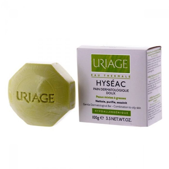 Uriage Hyseac Дерматологическое мыло, мыло, 100 г, 1 шт.