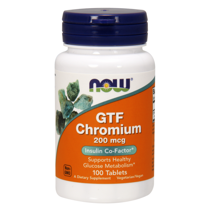 фото упаковки NOW GTF Chromium ГТФ Хром
