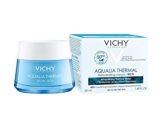 фото упаковки Vichy Aqualia Thermal Увлажняющий насыщенный крем