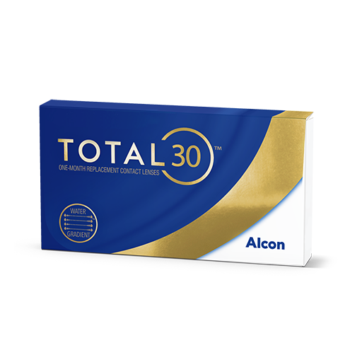 Alcon Total 30 Линзы контактные ежемесячной замены, -2.25, 8.4, 3 шт.