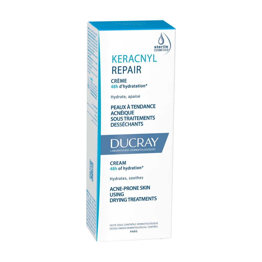 Ducray Keracnyl Repair крем восстанавливающий для проблемной кожи, стерильно, 50 мл, 1 шт.