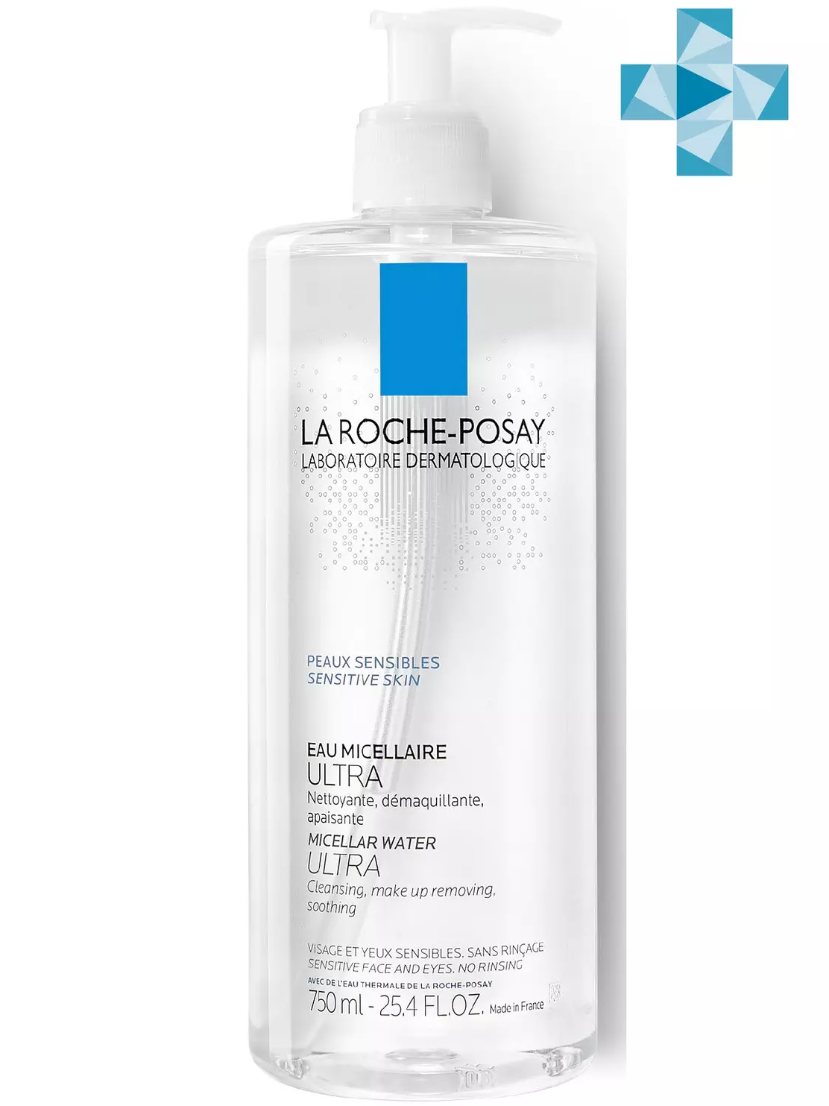фото упаковки La Roche-Posay Ultra sensitive мицеллярная вода