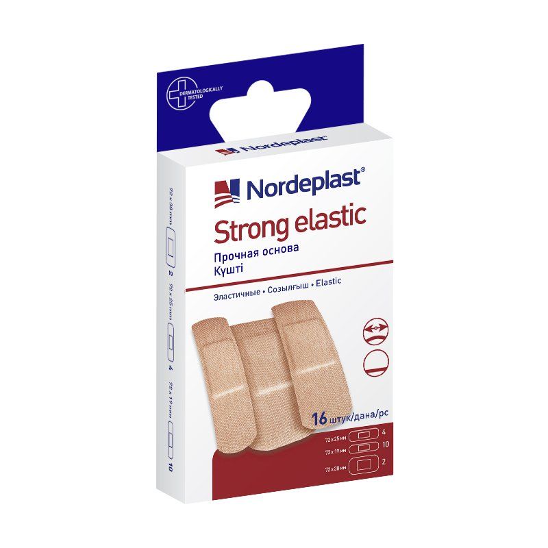 фото упаковки Nordeplast Strong Elastic набор пластырей