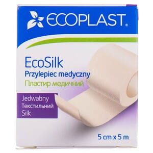 фото упаковки Ecoplast Пластырь фиксирующий Ecosilk