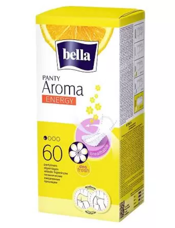 фото упаковки Bella Panty Aroma Energy прокладки ежедневные