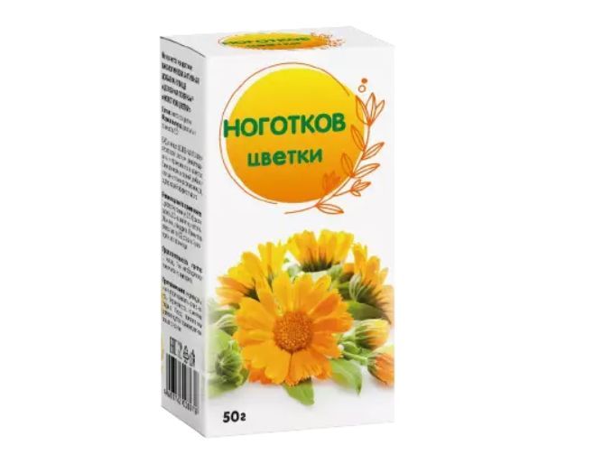 Целебная поляна Ноготков цветки, фиточай, 50 г, 1 шт.