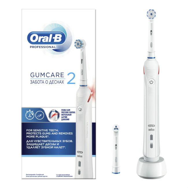 фото упаковки Oral-b PRO Gumcare 2 щетка зубная электрическая