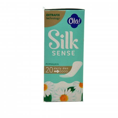 Ola! silk sense Прокладки ежедневные daily deo ромашка, ароматизированные, 20 шт.