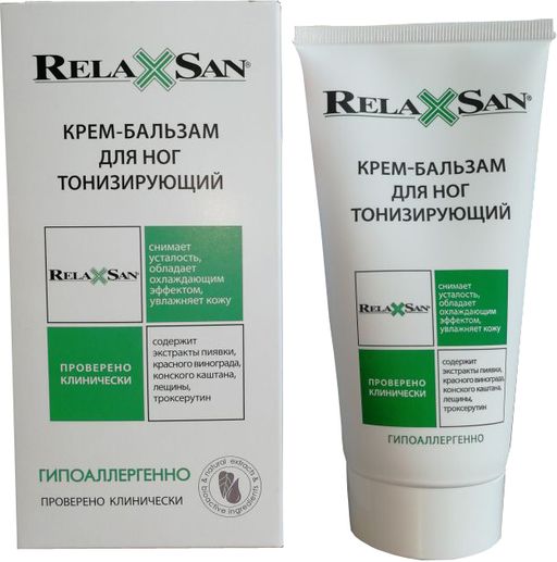 Relaxsan крем-бальзам для ног, крем-бальзам, 175 мл, 1 шт.