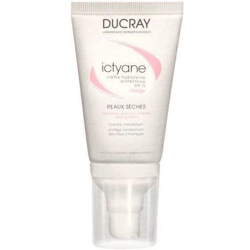 Ducray Ictyane SPF 15 крем защитный увлажняющий, крем, для сухой чувствительной кожи, 40 мл, 1 шт.