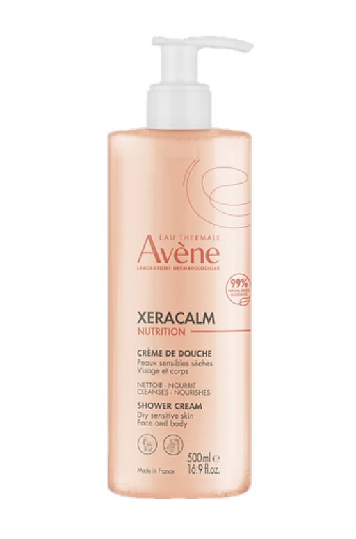 Avene XeraCalm Nutrition Легкий питательный крем-гель, крем-гель для душа, очищающий, 500 мл, 1 шт.