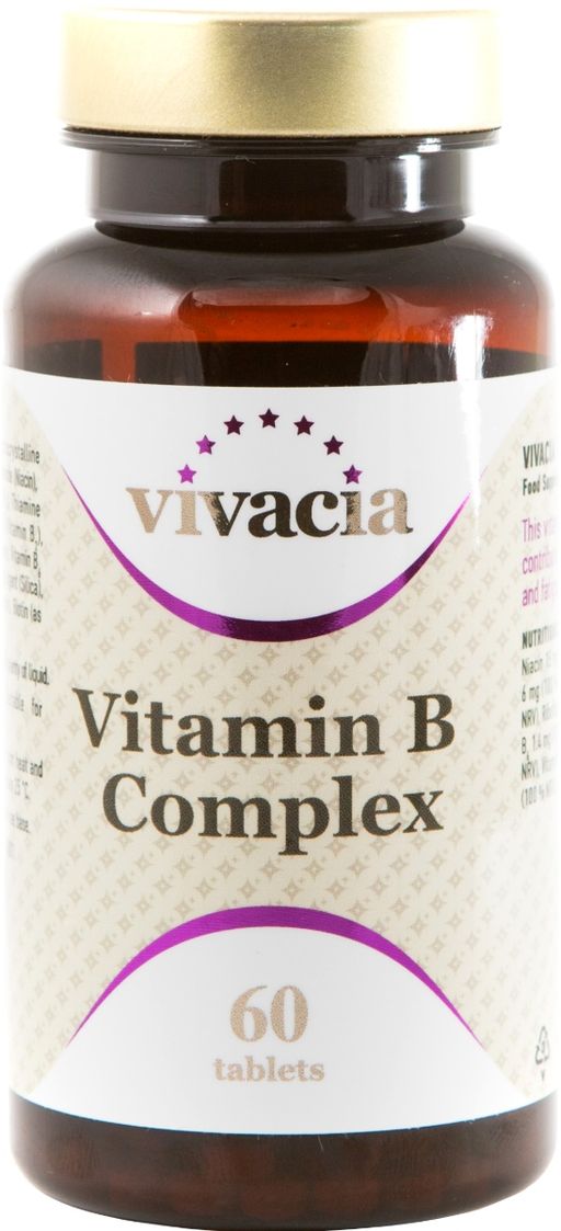 Vivacia Витамины группы В Vitamin B-complex, таблетки, 60 шт.