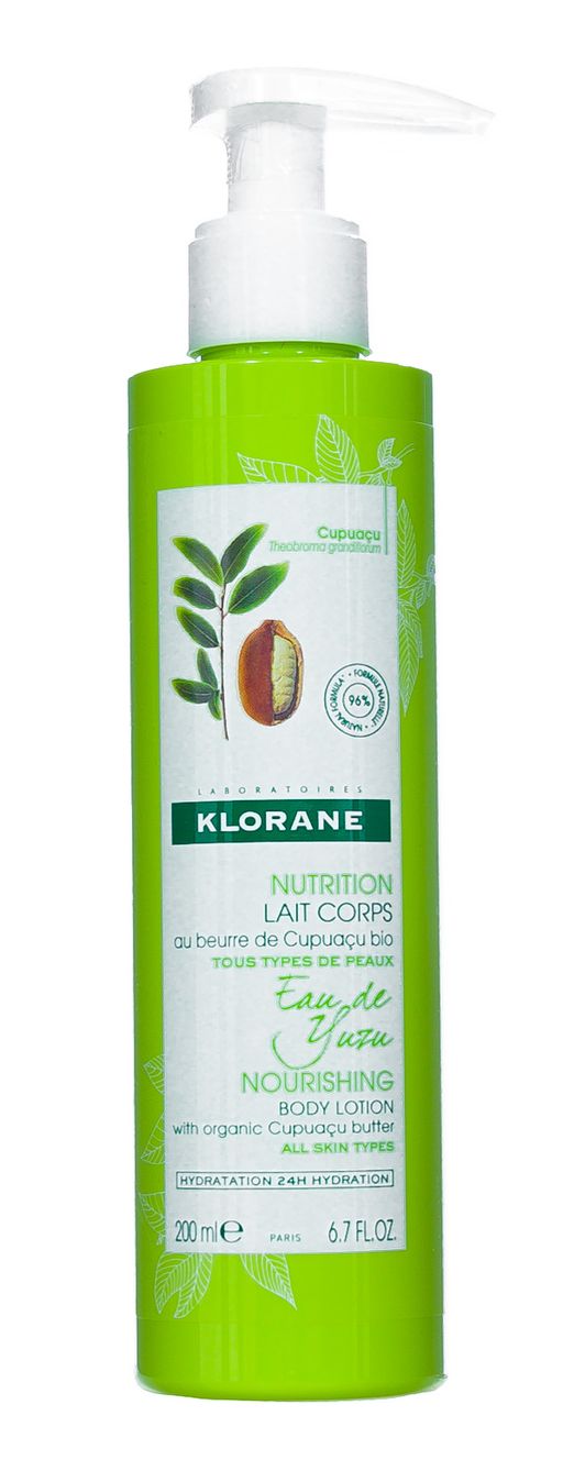 Klorane Молочко для тела Eau de Yuzu, 200 мл, 1 шт.