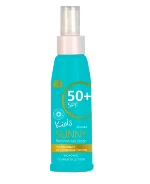 Sunny Kids Молочко солнцезащитное детское, SPF50, 130 мл, 1 шт.