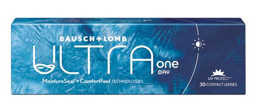 Ultra One Day Мягкие контактные линзы, -2.25, 8.6, 30 шт.