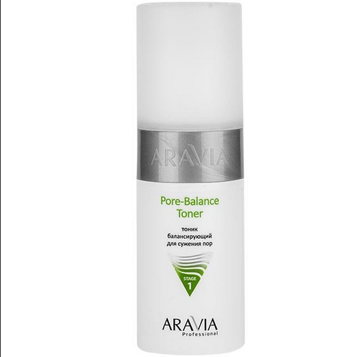Aravia Professional Тоник балансирующий для сужения пор, тоник для лица, для жирной и проблемной кожи, 150 мл, 1 шт.