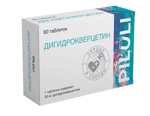 Piluli Дигидрокверцетин, таблетки, 60 шт.